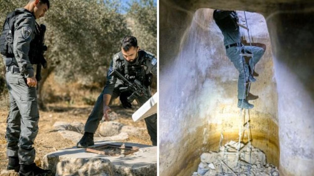Un tunnel avancé découvert dans un puits d'eau, un suspect arrêté avec des outils