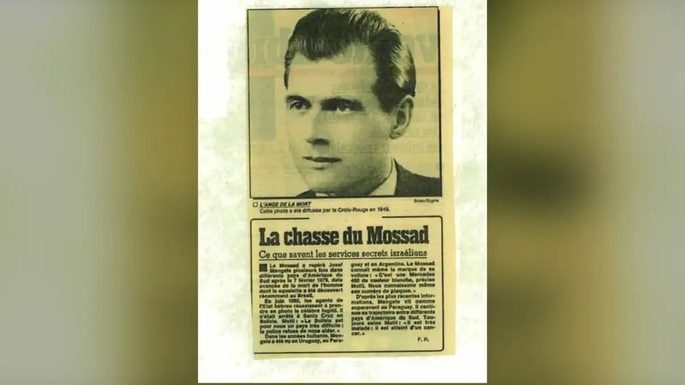 L'Israélien qui a tenté d'atteindre Mengele