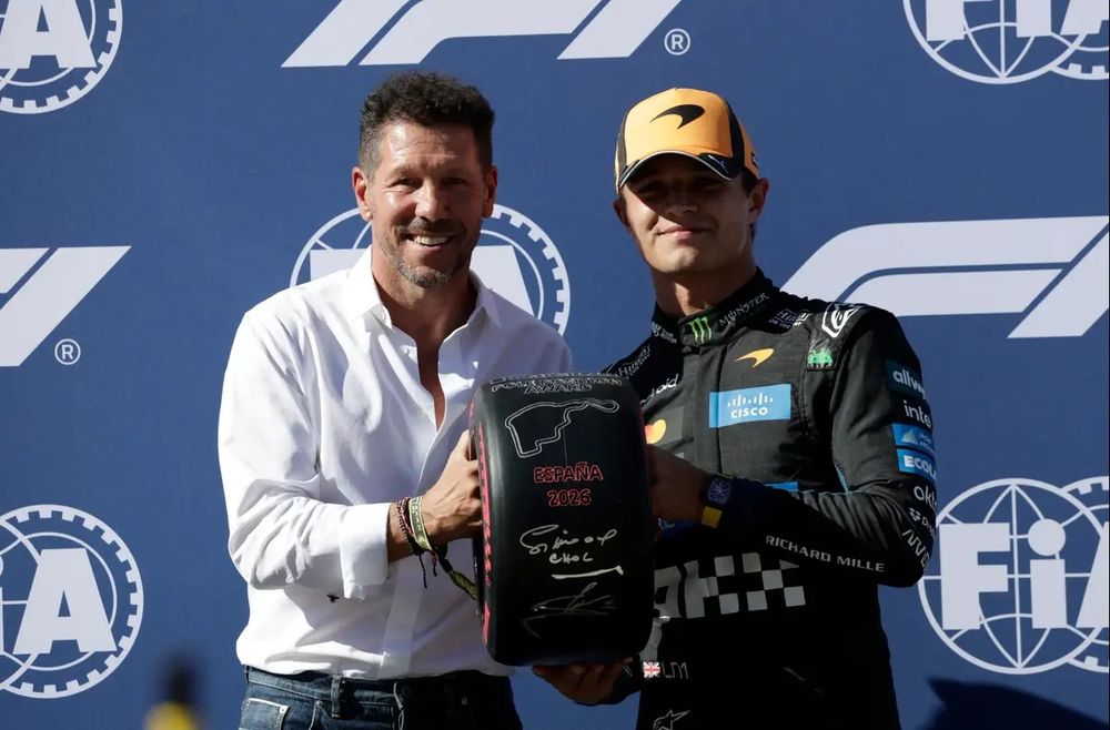 Lando Norris obtient la pole position à Madrid
