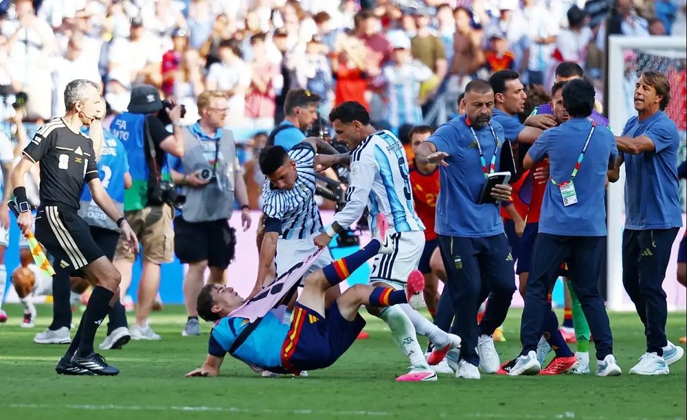 A piqué l'Argentine: « il faut savoir perdre »