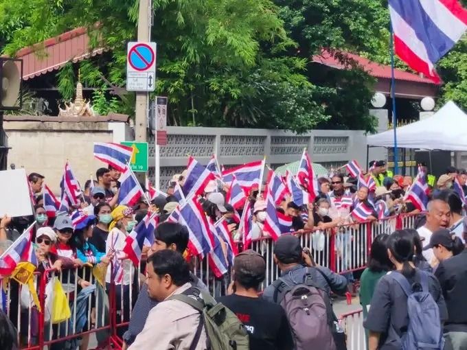 Dizaines de manifestants devant l'ambassade d'Israël en Thaïlande